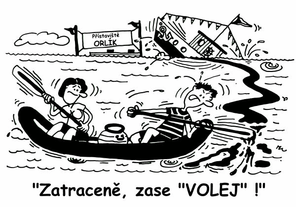 Zatraceně, zase VOLEJ!
