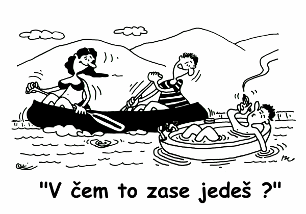 V čem to zase jedeš?