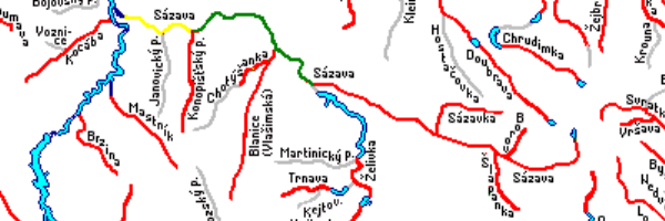 Mapa sjízdnosti