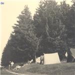 Na Vltavě s partou vodáků v létě 1942