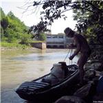  Pod hrází vyrovnávací nádrže Ružínské přehrady