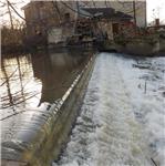 Před jezem Mladý Hlízov