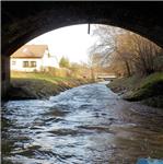 Kamenný silniční most u Malína