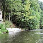 Vodočet pod přehradou