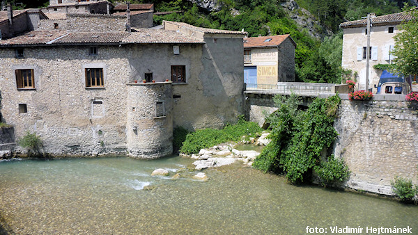 Drôme v Pontaix Drôme v Pontaix