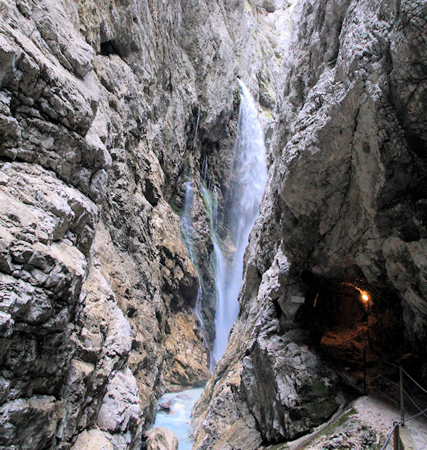 soutěska Höllentalklamm soutěska Höllentalklamm