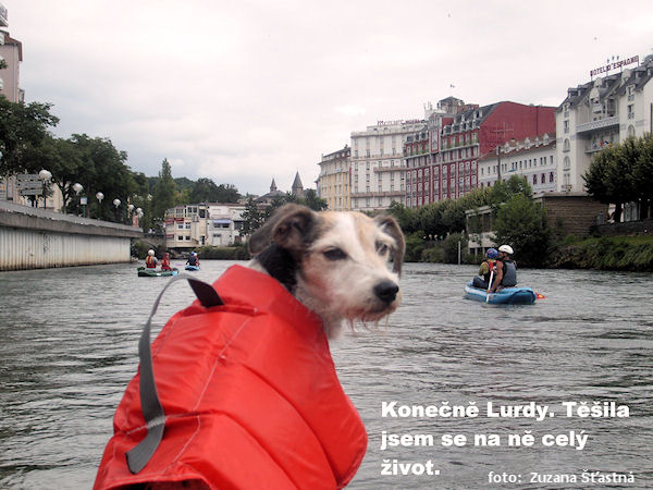 Vodácký zájezd očima lodního psa Vodácký zájezd očima lodního psa