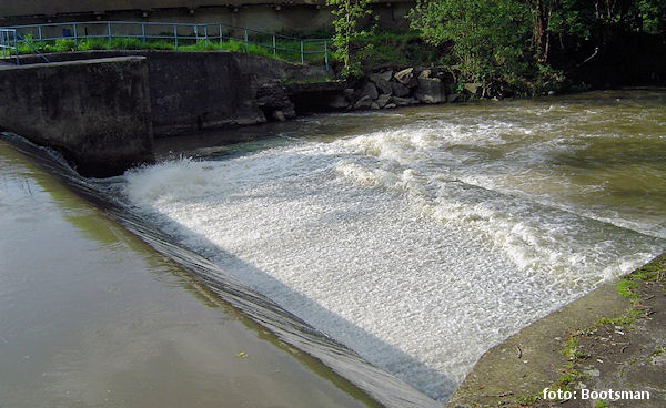 Puvodni jez v Lupenem Puvodni jez v Lupenem