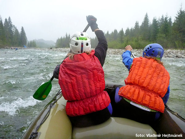 Bialka je sportovní i na raftu Bialka je sportovní i na raftu