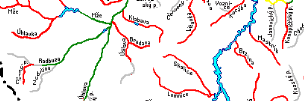 Mapa sjízdnosti