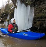 Začátek Maršovského údolí, stav: 78 cm, 6.15 m3/s na vodočtu v Maršově 