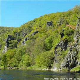 Jarní Sázava z Čerčan