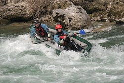 Prototyp samovylévací kanoe Prototyp samovylévací kanoe