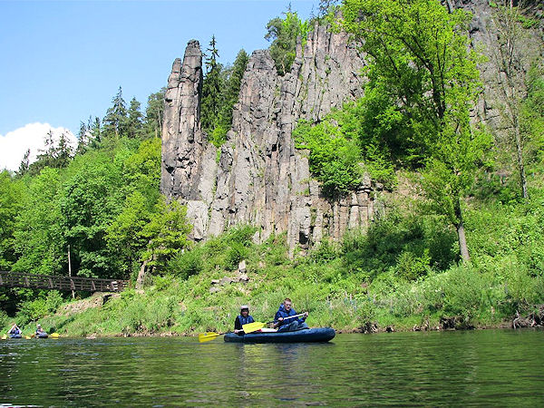 Jeden z nejkrásnějších říčních úseků v ČR Jeden z nejkrásnějších říčních úseků v ČR