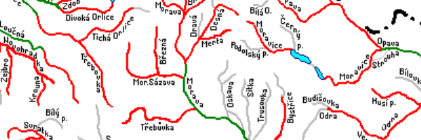 Mapa sjízdnosti