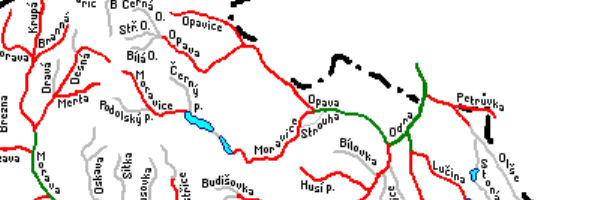 Mapa sjízdnosti